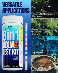 Wolmds readout closeup shows precise results in seconds for freshwater and saltwater.