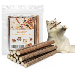 WoLover silvervine sticks pack collection – natural cat chews that attract and engage curious cats