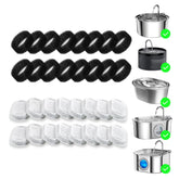 Wonder Creature 32-pack filters kit for cat fountains ready for quick replacement and clean water.