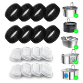 Wonder Creature cat fountain filter with eight carbon filters for clean water