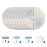 Wonder Creature cat fountain filter round 81oz keeps water fresh for pets