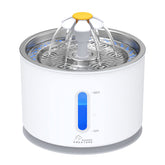 Wonder Creature cat fountain stainless lid assembly demonstrates durable, easy-to-clean design.
