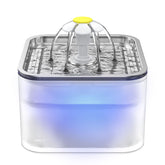 Wonder Creature cat water fountain stainless steel lid shows durable hygiene and long-lasting use.
