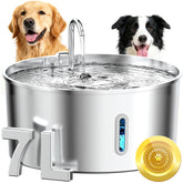 Wonder Creature large-capacity 7L dog fountain with ample water for large dogs and multiple pets.