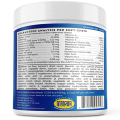 Wonder Paws dog multivitamin packaging view suitable for senior wellness.