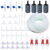 Wonfly aquarium air tubing 26ft delivers versatile aeration for fish tanks