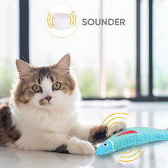 Wonowpa 7.7-inch catnip toy fits comfy in a cat's grip