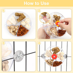 Wontee Bird Foraging System enrichment play keeps parrots entertained and mentally active