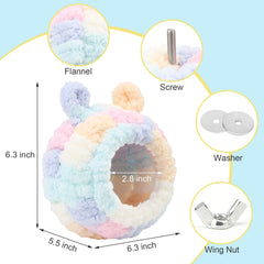 Wontee bird nest bed 6.3-inch diameter suited for small birds like budgies.