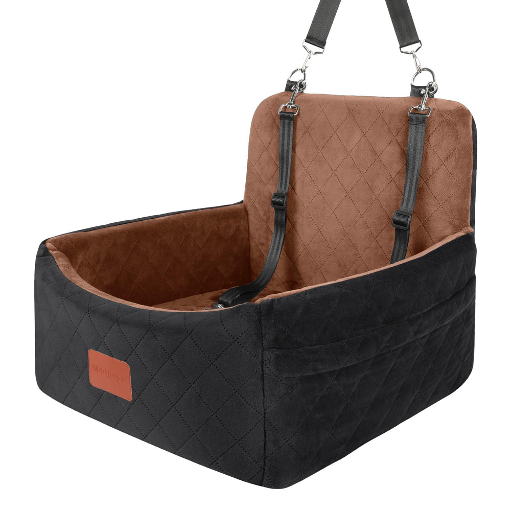 Wooaidagg dog car seat memory foam comfort for small dogs on trips