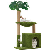 Woochpet 37-inch cat tree top condo offers cozy hideaway for naps and play