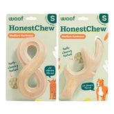 WOOF HonestChew Antler close-up, durable plant-based chew for satisfying bites