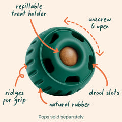 WOOF Pupsicle enables 30-minute playtime to keep dogs engaged.