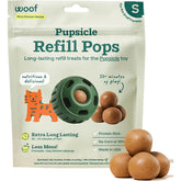 WOOF Pupsicle Recargas: presentación fácil y sabor para entretener a tu perro