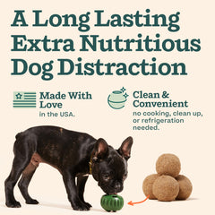 WOOF Pupsicle refill pops close-up of ingredients for wholesome daily nutrition.