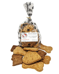 Woofables yogurt-iced bone treat ready for celebrations and training