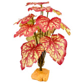 Woyrise Reptile Plants realistic green terrarium foliage for natural hiding spots.