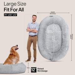 WOZOKE ergonomic support with cooling gel and memory foam improves comfort on hot days.