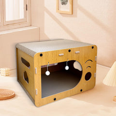 WRBTA scratcher with catnip - boosted interest and active play.