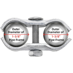 WRINGKIT easy-install fence hardware ready to attach by hand or hammer.