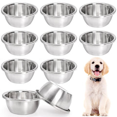 WRINGKIT stackable 10-piece bowls showing space-saving storage for busy multi-pet homes