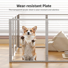 WSHPY 10-panel design lets you customize shape and fit within your room.