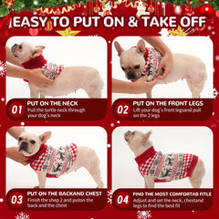 Wynignis 3XL fit sweater supports larger dogs during chilly outdoor trips