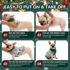 Wynignis size chart dog sweater helps you pick the perfect fit.