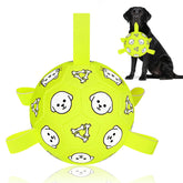 WYNTRIUM dog balls toy with grab tabs for easy fetch and tug
