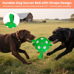WYNTRIUM dog soccer ball ultra-durable microfiber construction