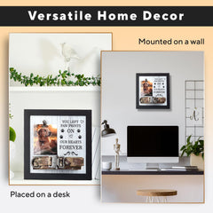 X-partner Pet Memorial Frame heart design for gentle tribute in memorial space