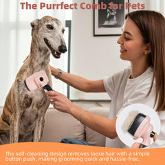 XAQMHSW bath brush for pets delivers gentle cleansing and massage.