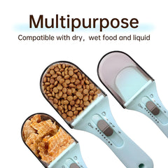 XBEING scoop has a magnetic back for convenient storage on metal surfaces.