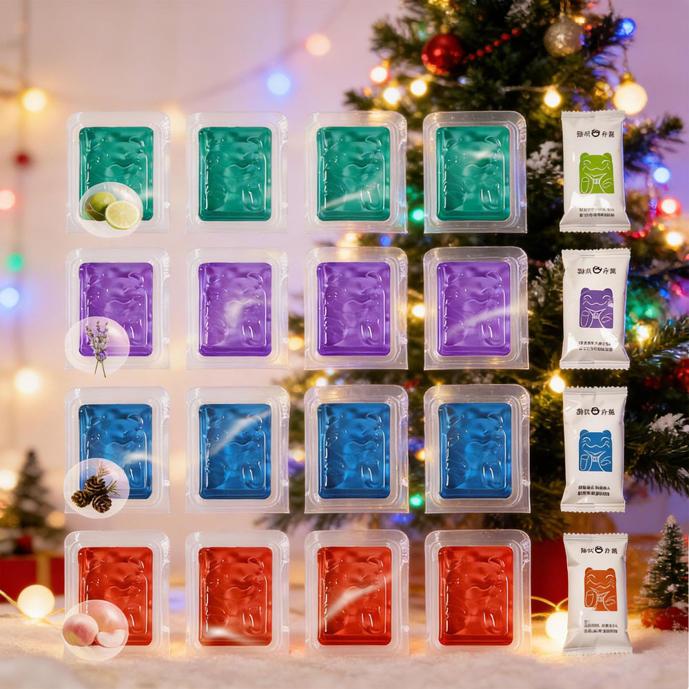 xcivi 16-pack gel tubes ready for placement and lasting freshness