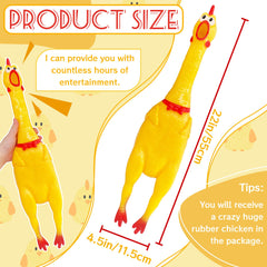 Xeehwb yellow squeeze chicken texture close-up for safe, durable play