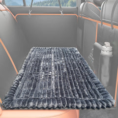XFEXM dog bed mat backseat setup offers a comfy, secure ride for pets.