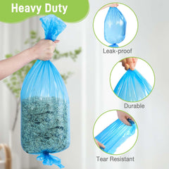 Xfire litter bags material close-up showing high barrier film and tear resistance