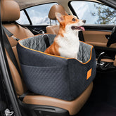 XIEEAOZEE dog car seat outer view highlighting enhanced sightseeing during rides