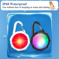 XIEYOUWXS rechargeable 700mAh dog light long battery life for all-night use.