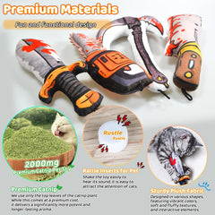 XIFOWE Catnip Toys 7-87in-length supports comfortable chewing and pawing.