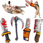 XIFOWE Catnip Toys knife-cartoon 4pack sparks active play and hunting instincts.