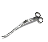 XILEWHZF aquarium scissors with mirror-wave finish for precise, clean plant trimming