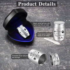 XIUDA stainless steel urn with brushed finish emphasizing durability