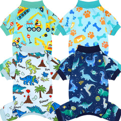 XPUDAC dog pajamas set of 4 on dogs for cozy all-season sleepwear