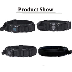 Xqpetlihai AirTag holder dog collar secures Airtag with dustproof protection