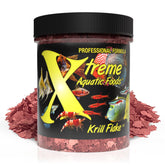 Xtreme Krill Flakes bottle 1oz for easy, mess-free feeding.
