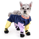 XUANNIAO dog suspender booties wide opening ease of wearing and secure fit for dogs