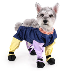 XUANNIAO dog suspender booties wide opening ease of wearing and secure fit for dogs