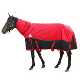 XUANNIAO horse blanket front view shows durable 1680D exterior for winter