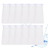 XUANZIKEMAO 12-pack 4-inch filter sock ready for quick debris removal in your aquarium.